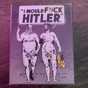 I would F**K Hitler Party Game Expansion Box